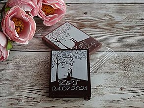 Darčeky pre svadobčanov - Mini svadobné čokoládky s personalizáciou - ČOKOTABLIČKY - 13226898_