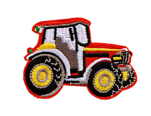  - Nažehľovačka Traktor červený (NZ102) - 13228056_