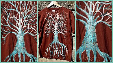 Pánske oblečenie - Tyrkys strom - 13226577_