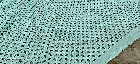 Textil - Madeira - Mentol - cena za 10 centimetrov - 13231077_
