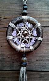 Dekorácie - Wood mandala odvahy a empatie - 13232267_