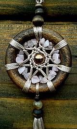 Dekorácie - Wood mandala odvahy a empatie - 13232268_