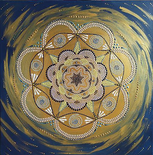 Obrazy - Mandala - SOL´A´VANA - VOĽNÁ - 13234168_