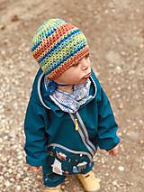 Detské čiapky - Jarná čiapka - Farbička, vhodná aj pre malé Onkoláčičky a malých Onkoláčikov 😍 - 13233010_