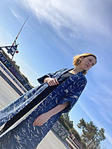 Kimoná - BÚRKA PRI KITAKJÚŠÚ limitovaný kimono kabát - 13232833_