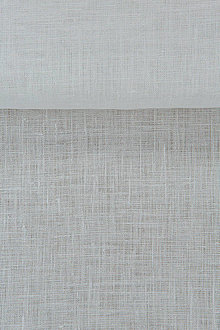 Textil - 100% ľan biely 125g (ako materiál alebo šitie na želanie) - 13234737_