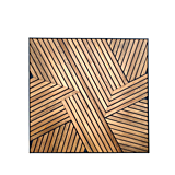 Obrazy - Geometrický drevený obraz - 13235017_