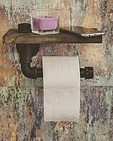 Nábytok - Držiak toaletného papiera - 13237893_