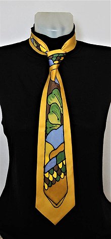 Pánske doplnky - Hodvábna kravata - 13240085_
