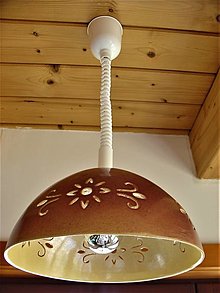 Svietidlá - Visiaca lampa Zore - 13241875_