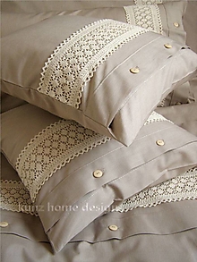 Úžitkový textil - Obliečka štvorec MELINDA - 13240039_