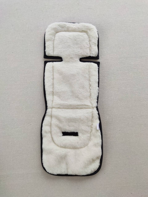 Detský textil - Vlnienka Podložka do kočíka X-LANDER X-MOVE 100% ovčie rúno MERINO TOP SUPER WASH Bodka na mieru - 13242924_
