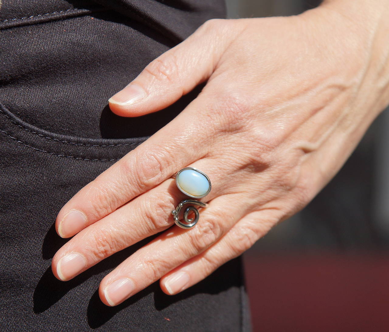 Nerezový prsten... " Klimt "