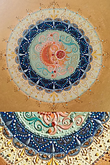 Obrazy - Mandala Slnko a Mesiac 40x40 - 13243280_