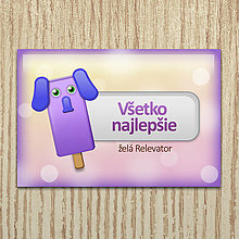 Papiernictvo - Nanuk pohľadnice - slon (obyčajný) - 13245732_