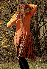 Šaty - Dámske šaty šité, batikované, maľované  ROSA  - 13247291_