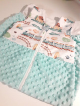 Detský textil - spací vak / minki  s nôžkami - 13249966_
