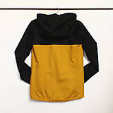 Bundy a kabáty - Tenká softshellová bunda žltá - 13249877_