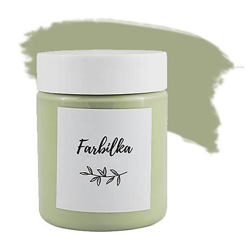 Farby-laky - Farbilka 400ml - jemná zelená - 13249253_