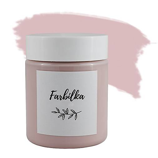 Farby-laky - Farbilka 200ml - púdrová ružová - 13249281_