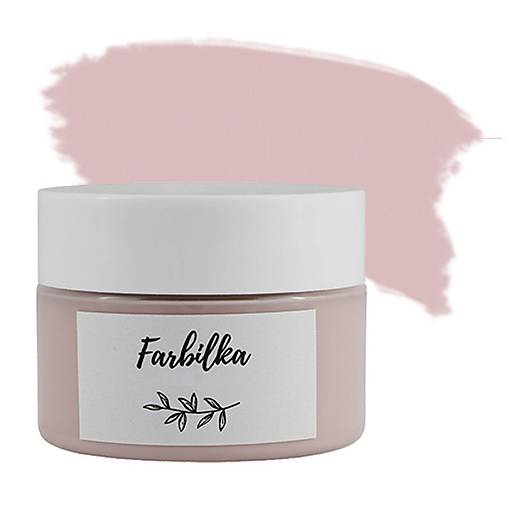 Farby-laky - Farbilka 100ml - púdrová ružová - 13249290_