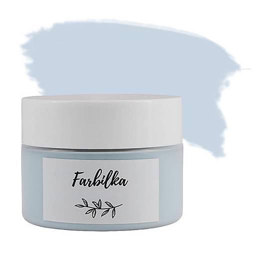 Farby-laky - Farbilka 100ml - oblačná modrá - 13249294_