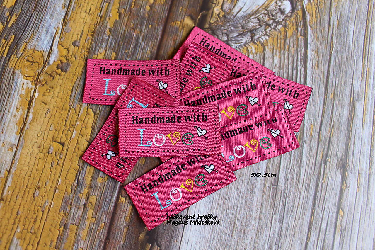 Textilné nášivky Handmade