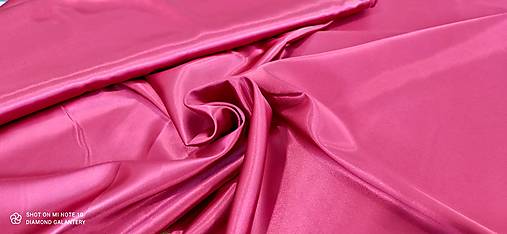 Textil - Satén (Cyklamén) - 13252780_