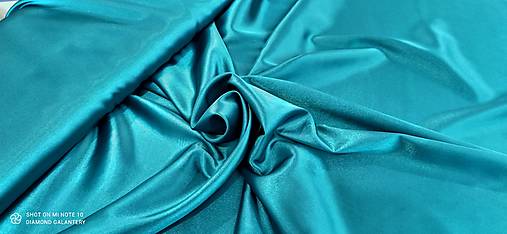 Textil - Satén (Tmavý tyrkys) - 13252782_