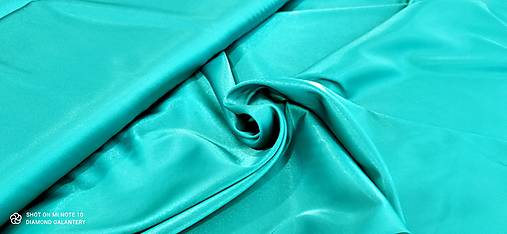 Textil - Satén (Tyrkys) - 13252791_