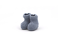 Detské topánky - Modré papučky MERINO - 13252515_
