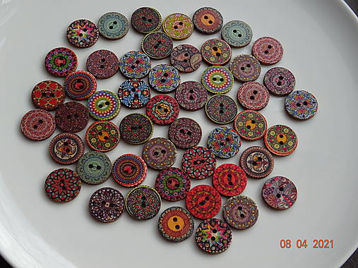  - Mandala gombíček - 13251674_