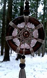 Dekorácie - Wood mandala odvahy a empatie - 13252307_