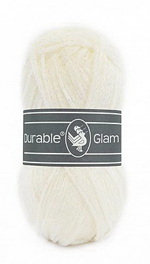 Galantéria - Priadza Durable Glam - 50 g (326 Ivory) - 13256140_