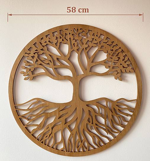 Strom života 58 cm (odtieň rustikal) 