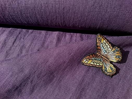 Textil - 100% mäkčený ľan 185g (ako materiál alebo šitie na želanie) - 13261381_