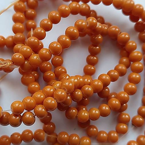 Candy Jade Beads™-4mm-30ks (karamel)