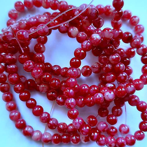 Candy Jade Beads™-4mm-30ks (krakl cherry)