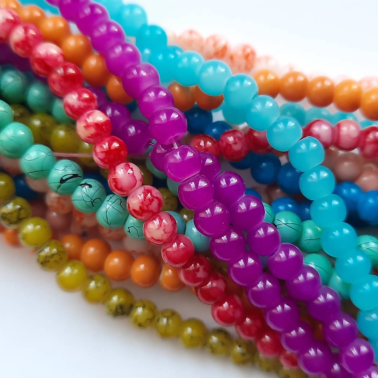 Candy Jade Beads™-4mm-30ks