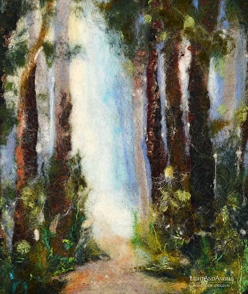 Arttexový obraz "Svetlo lesa"