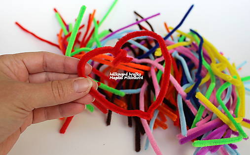 Chlpatý drôtik 30cm