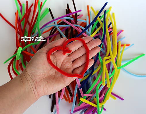 Chlpatý drôtik 30cm