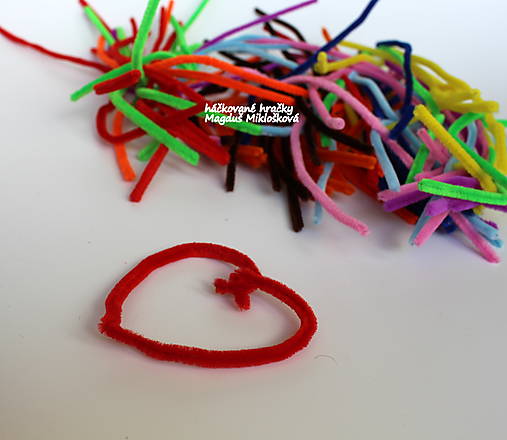 Chlpatý drôtik 30cm