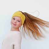 Detské čiapky - KAMARÁTSKA* merino extra čelenka (42 farieb) - 13270729_
