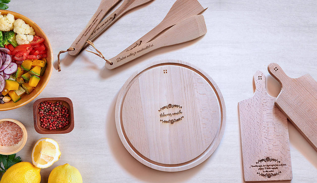 Doska na krájanie pre mamičku