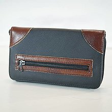 Peňaženky - Kožená peňaženka - Una - 13273191_