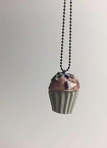 Náhrdelníky - cupcake - 13275111_