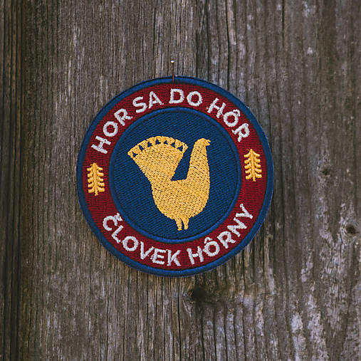 Galantéria - nášivka " Hor sa do hôr" - 13280202_