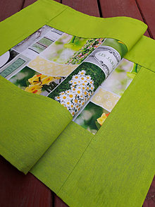 Úžitkový textil - Obrus na konferenčný stôl narcisy - 13283209_