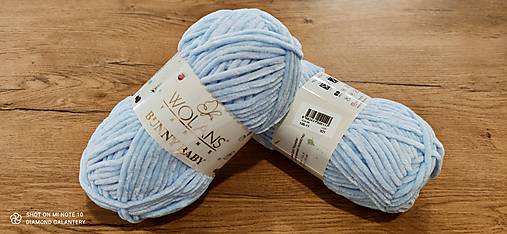 Galantéria - Bunny Baby (11 - svetlá modrá) - 13285774_